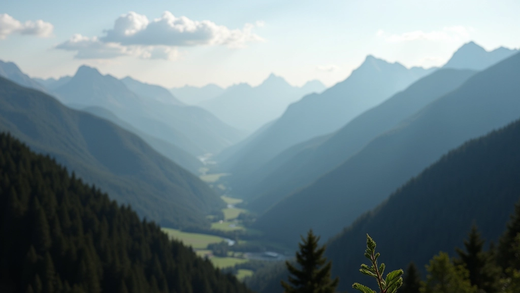 Close-up detail of landscape photograph showing sharp focus and crisp details