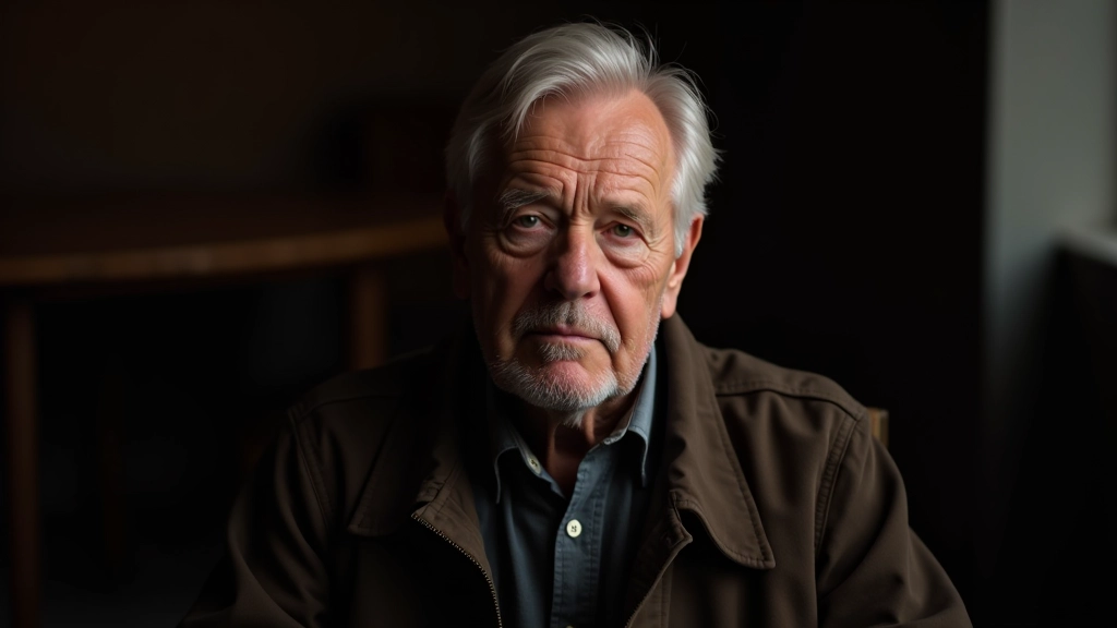 Portrait photograph showing recovered shadow detail in face and clothing